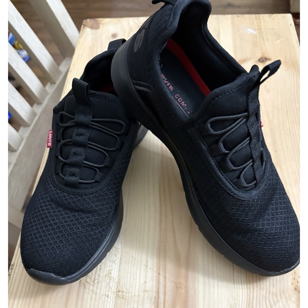 Women's Black Levi Sneakers